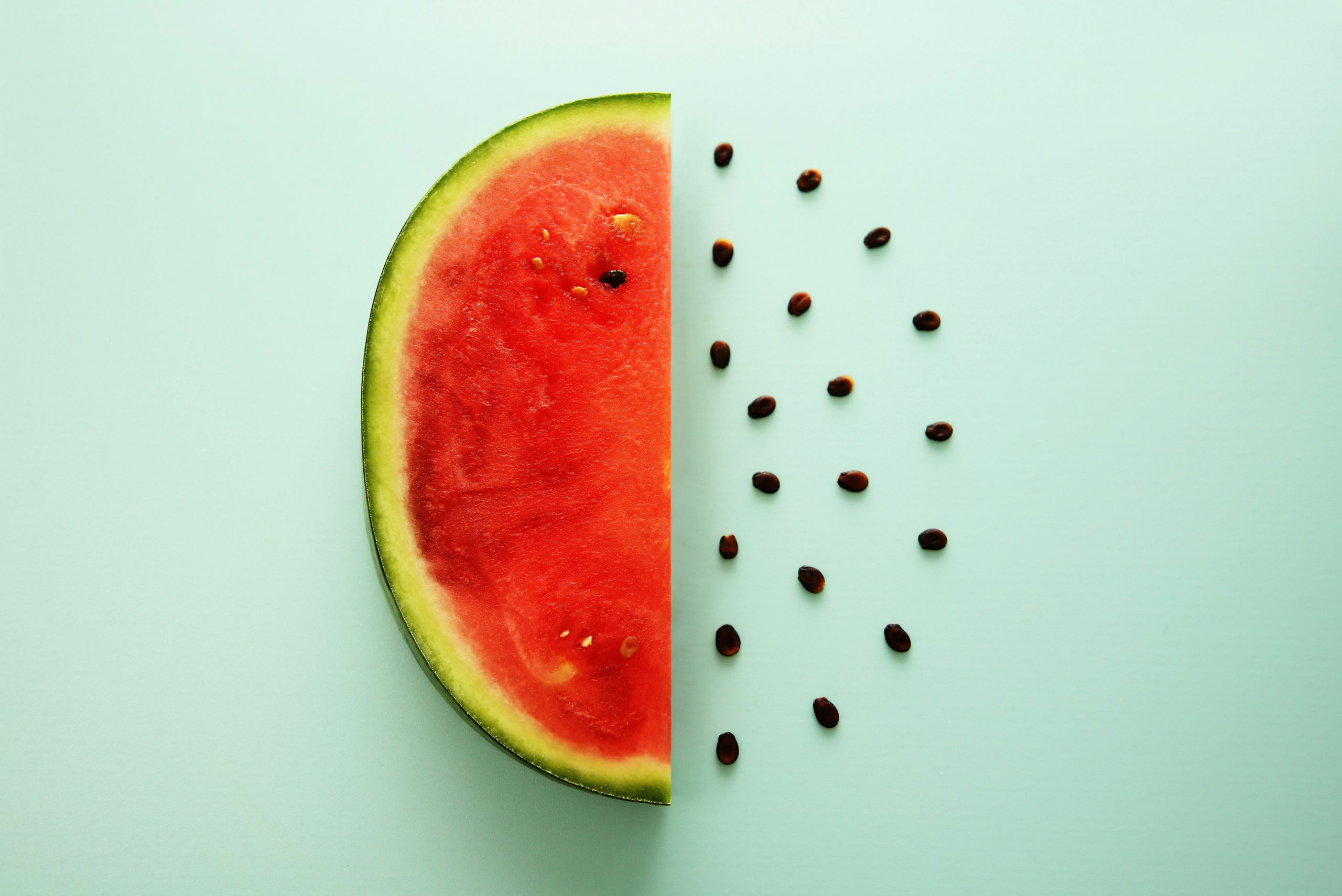 watermelon and seeds